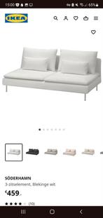 Ikea Soderhamn 3 zits wit met armleuning, Huis en Inrichting, Banken | Bankstellen, Ophalen of Verzenden, Zo goed als nieuw