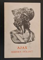 Oud voetbal jaarboek AJAX 1976-1977 Handtekening Bob Haarms, Verzamelen, Sportartikelen en Voetbal, Ophalen of Verzenden, Zo goed als nieuw