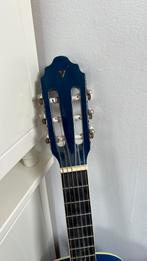 Blauwe Nubone Valencia spaanse akoestisch Gitaar, Ophalen, Gebruikt, Klassieke of Spaanse gitaar