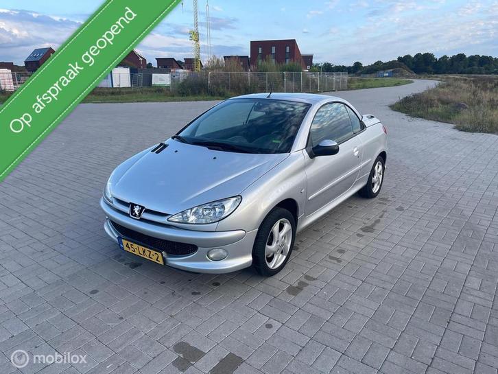Peugeot 206 CC 1.6-16V, Auto's, Peugeot, Bedrijf, Te koop, ABS, Airbags, Alarm, Boordcomputer, Centrale vergrendeling, Elektrische buitenspiegels