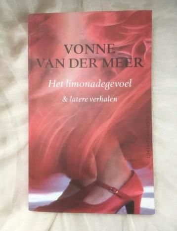 boek ‘ het limonadegevoel e.a. Verhalen’, Vonne van der Meer beschikbaar voor biedingen