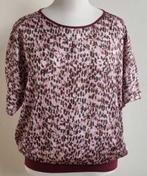 D’Auvry roze blouse met boordjes mt. 40, Ophalen of Verzenden, Zo goed als nieuw, Roze, D'Auvrey