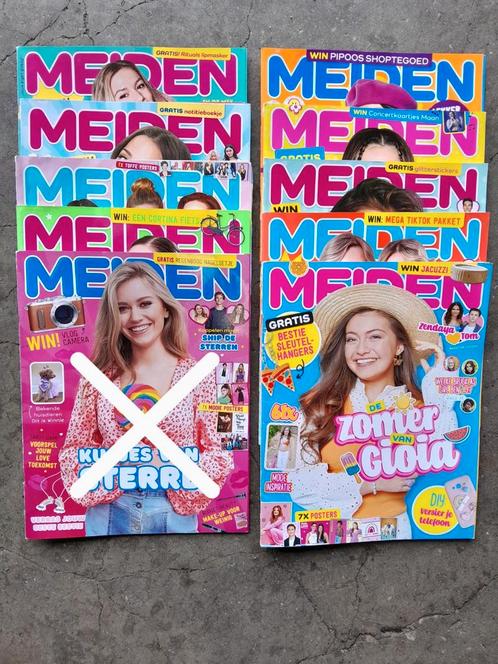 Meiden Tijdschrift stapel ~ of Tina, Boeken, Tijdschriften en Kranten, Ophalen of Verzenden