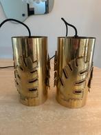 Set van 2 Holm Sørensen Brutalistische hanglampen, Ophalen, Gebruikt, Metaal