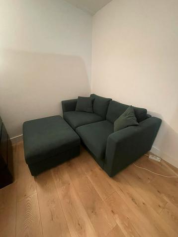 IKEA VIMLE | Incl hocker / poef | Opbergruimte | DonkerGroen beschikbaar voor biedingen