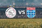 Ajax-Pec Zwolle 1x F side, Tickets en Kaartjes, Eén persoon, December