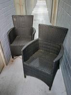 2 Tuinstoelen, Ophalen, Gebruikt, Kunststof