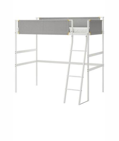 Ikea Hoogslaper, Huis en Inrichting, Slaapkamer | Stapelbedden en Hoogslapers, Zo goed als nieuw, Hoogslaper, 200 cm, Eenpersoons