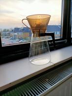 glazen koffiekan 1,7 liter met opzetfilter - nieuw, Nieuw, Glas, Overige typen, Overige stijlen