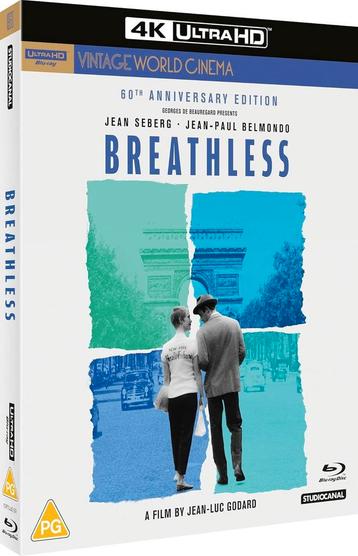 Breathless 4K UHD/Ultra HD Blu-Ray UK (Geseald) beschikbaar voor biedingen