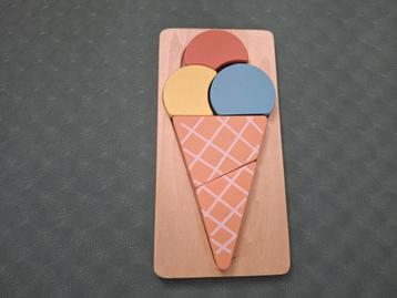 Hema Puzzel IJsje - Houten Speelgoed beschikbaar voor biedingen