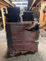 Alegra 12 Zwart Verglaasd - 330 stuks, Doe-het-zelf en Verbouw, Dakpannen en Dakbedekking, Ophalen, Steen of Klei, Zwart, Nieuw