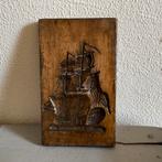 Speculaasplank schip *tres jolie Duiven*, Antiek en Kunst, Verzenden