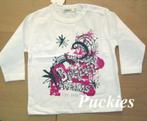 Maat 98 * Name It longsleeve wit/roze NIEUW (7715) a, Meisje, Nieuw, Ophalen of Verzenden, Shirt of Longsleeve