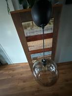 Ikea Jakobsbyn hanglamp rookglas met LED gloeilamp, Ophalen of Verzenden, Zo goed als nieuw, Glas, Minder dan 100 cm