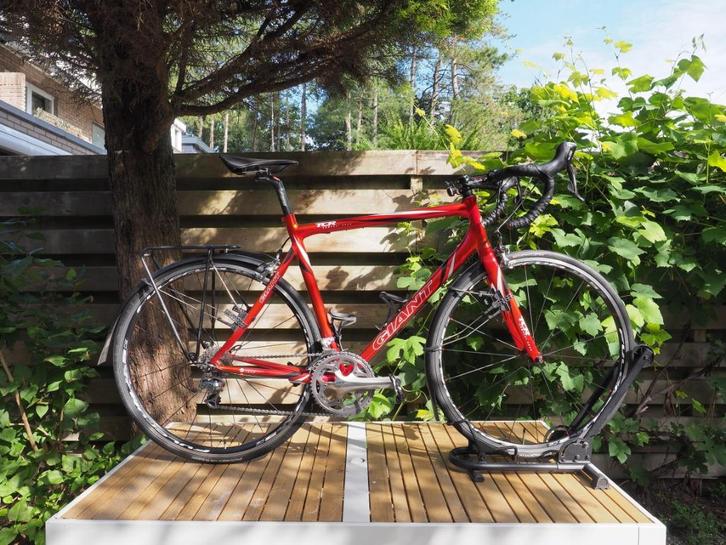 Giant TCR - 2x10 speed Shimano 105 - 2007, Fietsen en Brommers, Fietsen | Racefietsen, Gebruikt, Heren, Giant, 15 tot 20 versnellingen