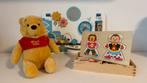 Houten Speelgoed Set Disney Pooh Ongebruikt, Ophalen of Verzenden, Nieuw, Duw- of Trekspeelgoed