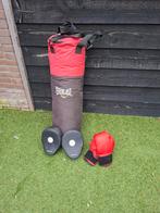 Bokszak met pats en handschoenen., Sport en Fitness, Ophalen, Gebruikt, Bokszak