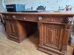 antiek eiken bureau, Ophalen of Verzenden