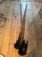 Oude collecte stokken, Ophalen