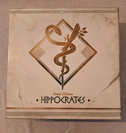 KS Hippocrates Deluxe (NL.), Hobby en Vrije tijd, Gezelschapsspellen | Bordspellen, Zo goed als nieuw, Ophalen of Verzenden