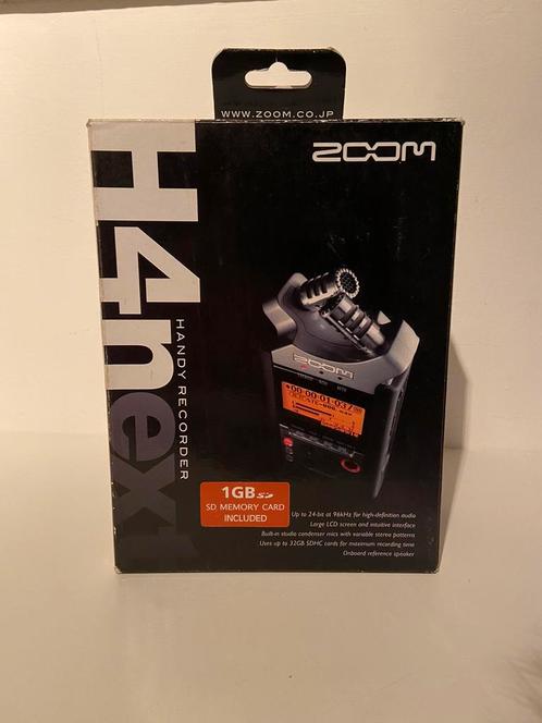 ZOOM H4next handy recorder voice recorder opname apparaat, Audio, Tv en Foto, Professionele Audio-, Tv- en Video-apparatuur, Ophalen of Verzenden