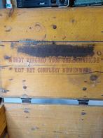 Antieke transportkist A. de Haan Amsterdam / 417, Antiek en Kunst, Ophalen of Verzenden