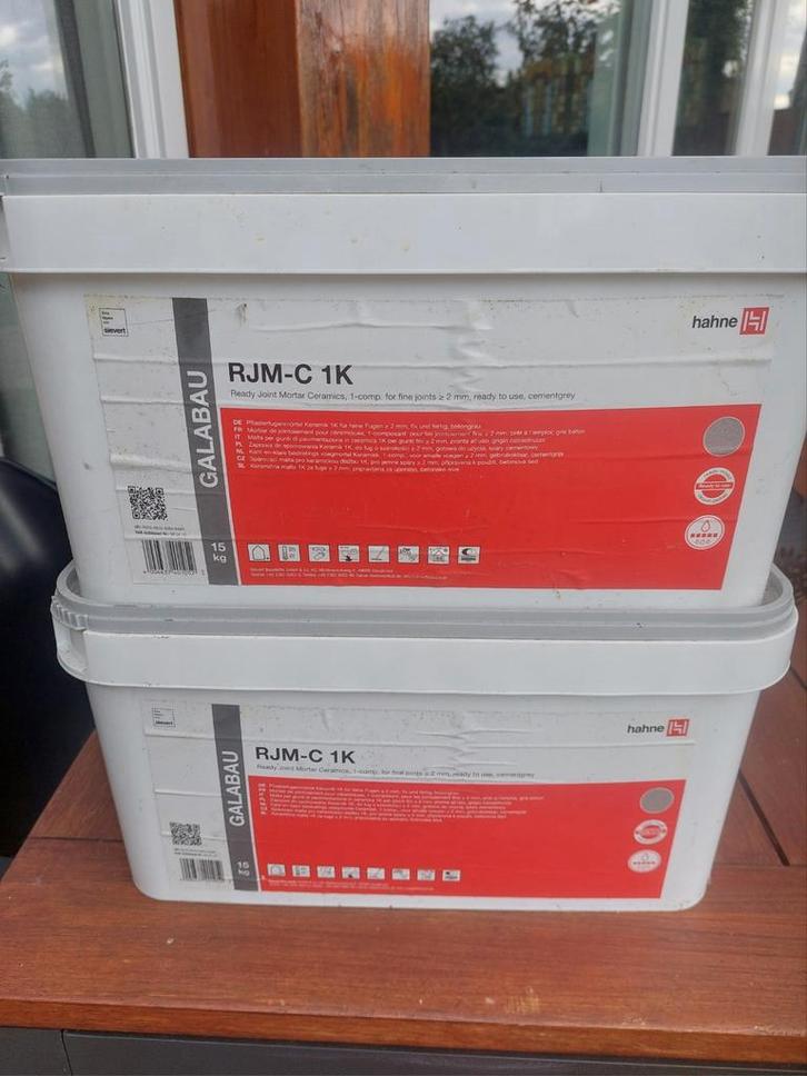 Voegmortel NIEUW kant-en-klaar 15 kg 2x, Tuin en Terras, Tegels en Klinkers, Nieuw, Ophalen