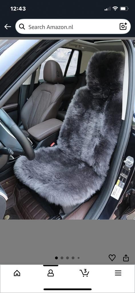 Autostoelhoes van schapenvacht set van 2, Auto-onderdelen, Interieur en Bekleding, Nieuw, Ophalen