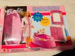 Barbie  bathroom set, bad and cabinet incl accesories, Verzamelen, Verzenden, Zo goed als nieuw