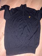 Lyle & Scott zip trui, Kleding | Heren, Ophalen of Verzenden, Zo goed als nieuw, Blauw