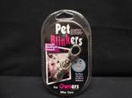 Pet blinkers | lamp knippert blauw - wit | nieuw, Ophalen of Verzenden, Nieuw