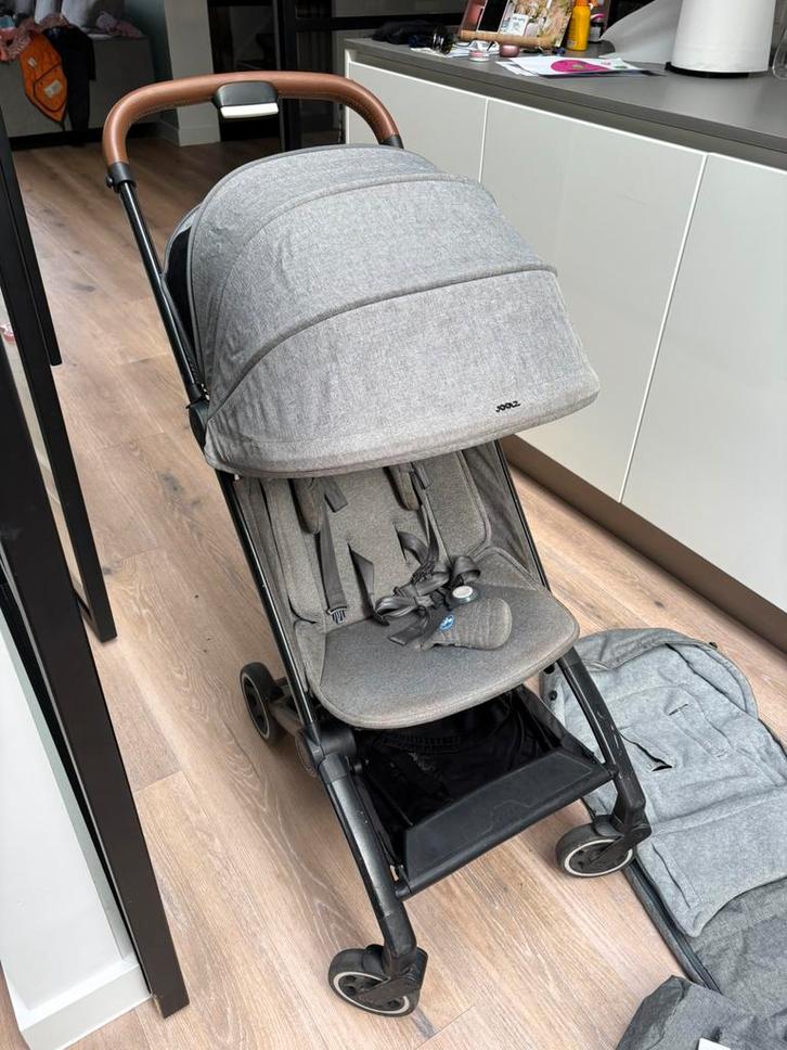 Joolz Aer Kinderwagen Grijs, Kinderen en Baby's, Buggy's, Gebruikt, Regenhoes, Ophalen