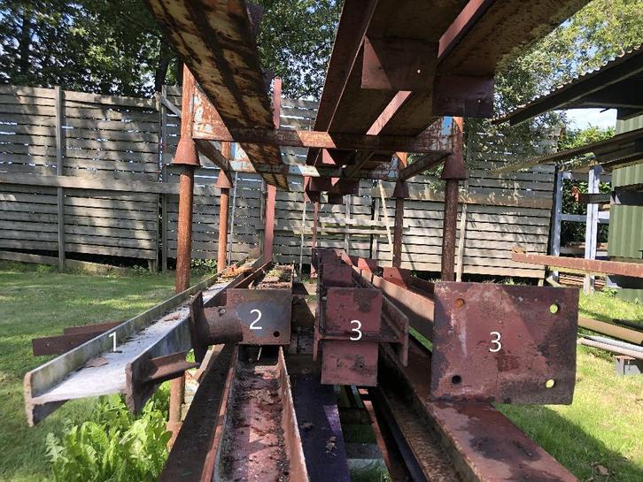 HEA en UNP balken, Doe-het-zelf en Verbouw, Metalen, Gebruikt, Ophalen