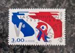 Frankrijk 1998 Grondwet van de 5e Republiek gestempeld, Postzegels en Munten, Postzegels | Europa | Frankrijk, Ophalen of Verzenden