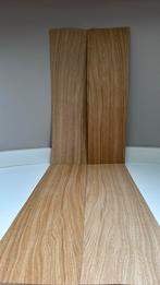 Eiken Quartier fineer hout 66x18cm €6 / 22 vellen, Ophalen of Verzenden, Fineer, Info@flexfineer.nl, Almelo