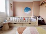 NIEUW kinderbed Vloerbed 160x80 meerdere maten en opties, Nieuw, 70 tot 85 cm, Lattenbodem, 140 tot 160 cm
