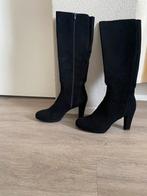 Hoge zwarte suede laarzen merk Lilian, Ophalen of Verzenden, Zo goed als nieuw, Zwart, Hoge laarzen