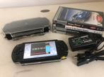 Psp 1004 met games hardcase en spellen, Spelcomputers en Games, Spelcomputers | Sony PSP, Ophalen of Verzenden, Zo goed als nieuw