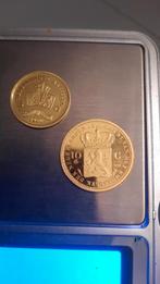 2 gouden munten, Postzegels en Munten, Edelmetalen en Baren, Goud, Ophalen of Verzenden