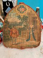 Antieke zijden handwaaier, Ophalen of Verzenden