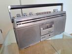 Vintage Philips gettoblaster Cassette Radio D8201, Ophalen of Verzenden, Gebruikt, Radio