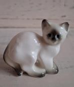 Vintage Vaga siamese kat poes miniatuur letterbak beeldje, Ophalen of Verzenden, Gebruikt, Dier