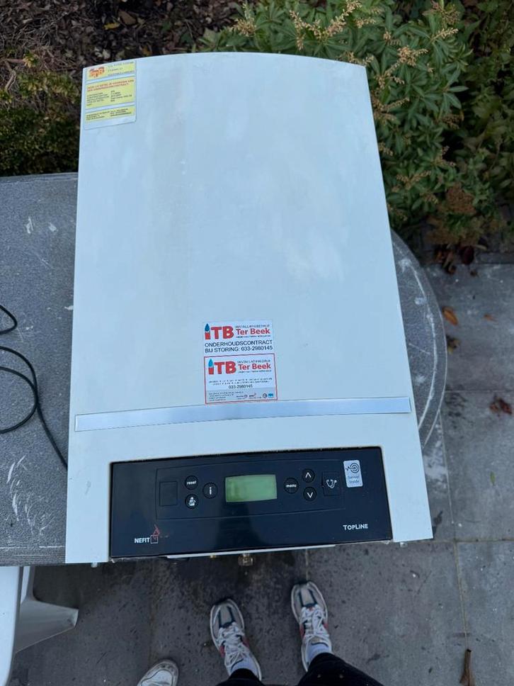 Nefit Topline Compact HRC 25 - CW4 - Goed Onderhouden, Doe-het-zelf en Verbouw, Geisers en Boilers, Gebruikt, Boiler, Aardgas