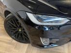 Tesla Model X 100D 6p., nieuwstaat, full options autopilot,, Auto's, Gebruikt, 2433 kg, 542 km, Zwart