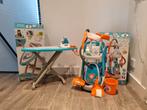 Speel strijkplank/poetskar Accessoires Set - Smoby, Ophalen of Verzenden, Zo goed als nieuw, Kunststof, Speelkeuken
