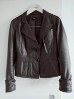 Stills leren design jasje donkergrijs maat 38 echt leer, Maat 38/40 (M), Ophalen of Verzenden, Jasje, Grijs