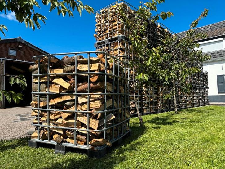 Haardhout | Eiken | Beuken | Berk, Tuin en Terras, Haardhout, Blokken, Eikenhout, 6 m³ of meer, Ophalen of Verzenden