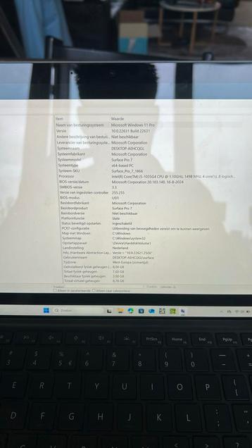 Surface pro 7 met windows 11 beschikbaar voor biedingen