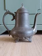 Antieke Tinnen Theepot Griffins & Browett, Antiek en Kunst, Antiek | Tin, Ophalen of Verzenden
